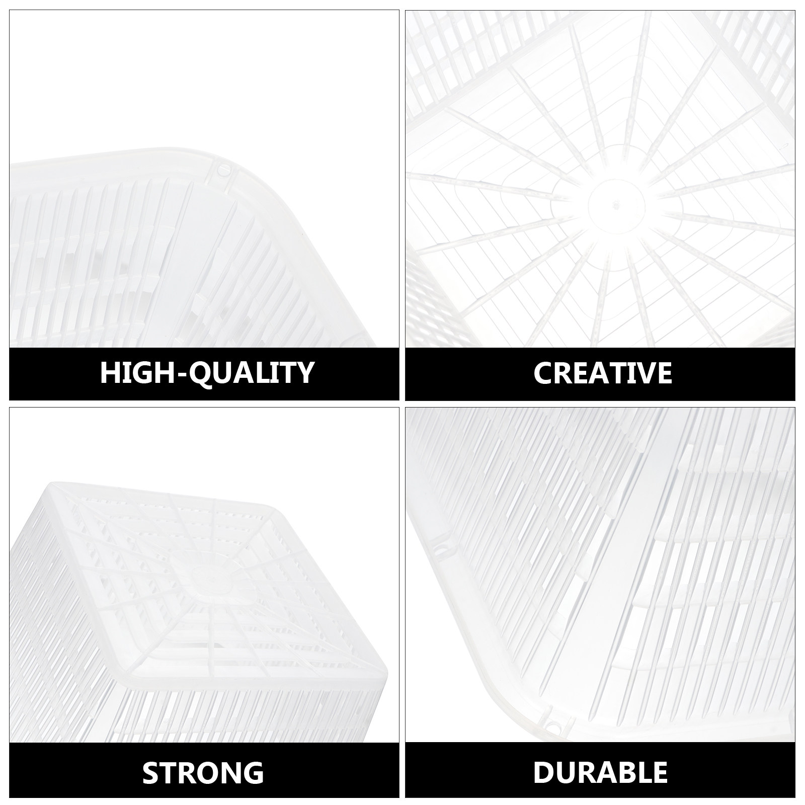 6Pcs Square Mesh Hydroponic Pl - Indoor Plants ulasan dan harga