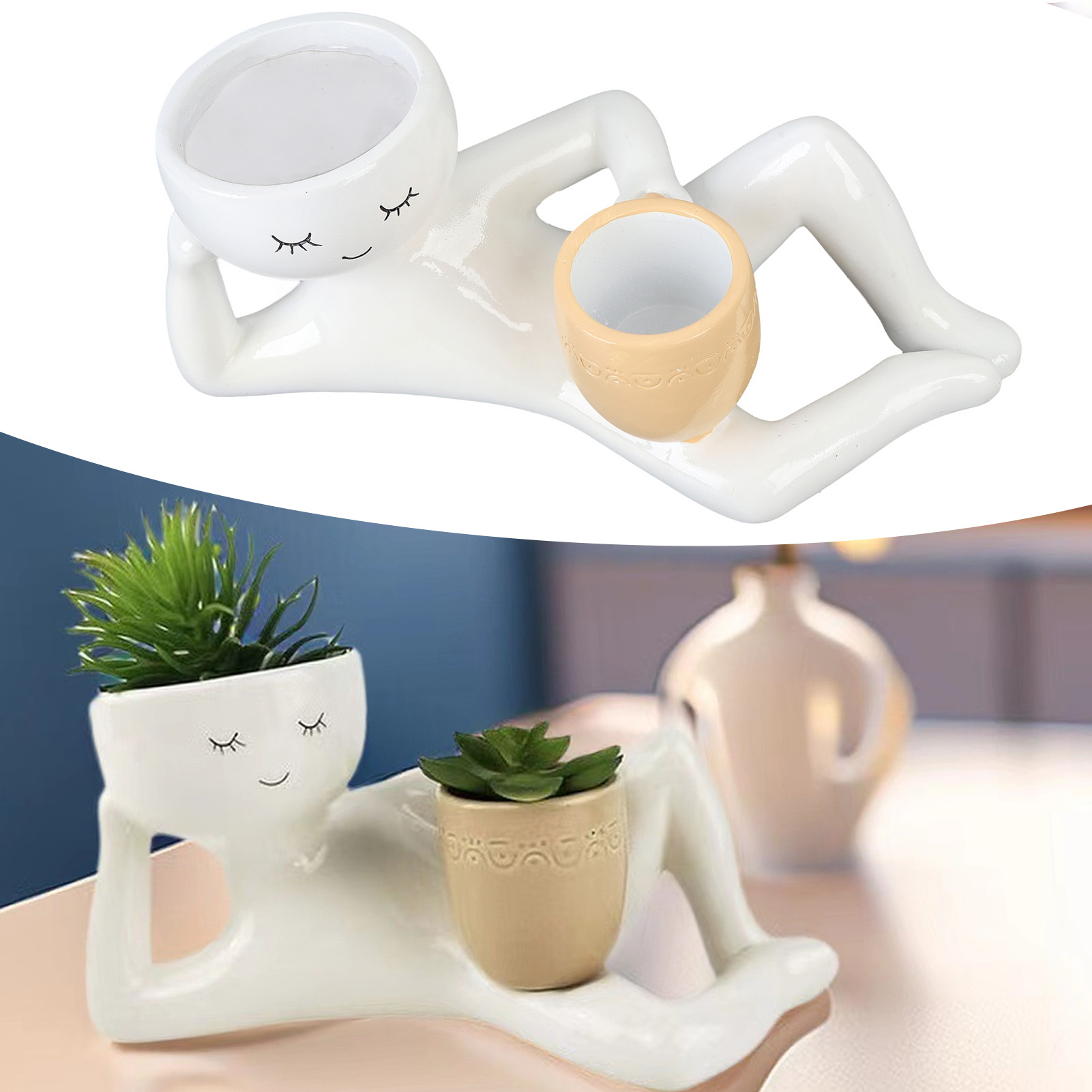Succulent Pot Creative Breatha - Succulent Set ulasan dan harga