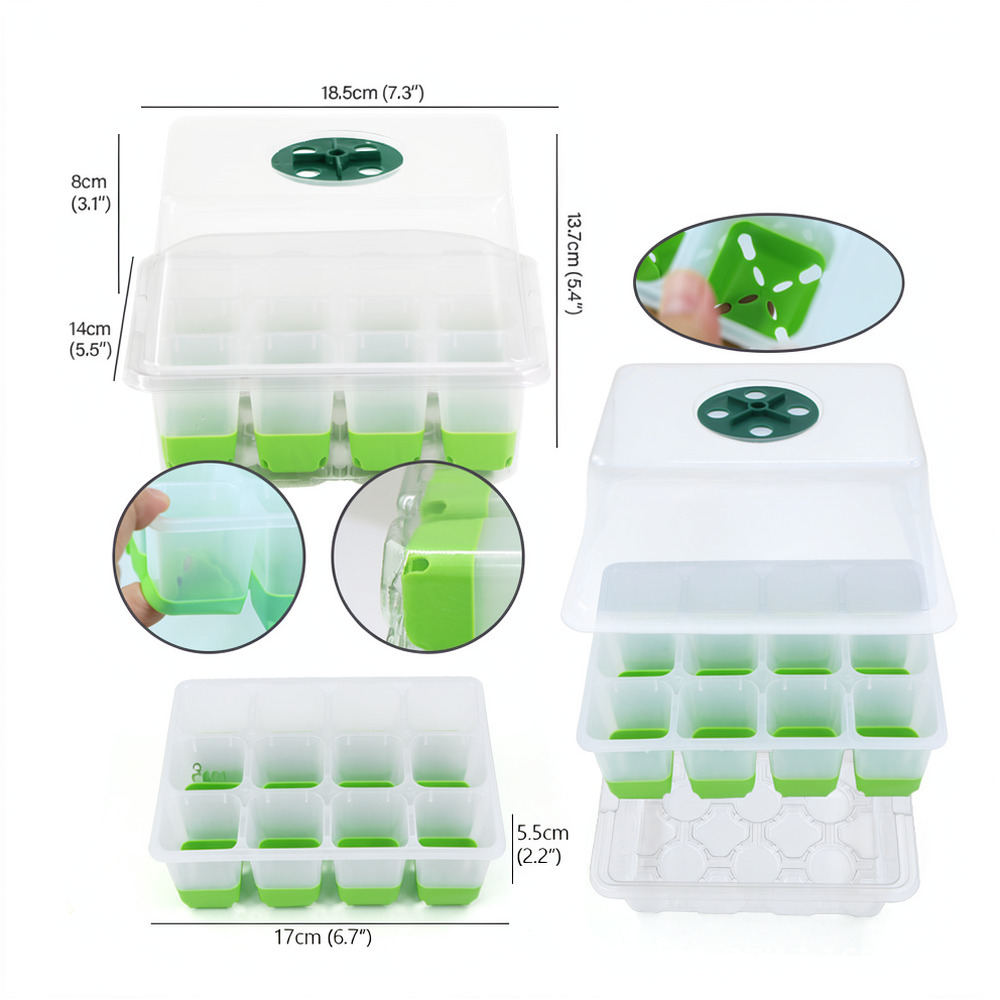 Reusable Silicone Seedling Tra - Plant Pot ulasan dan harga