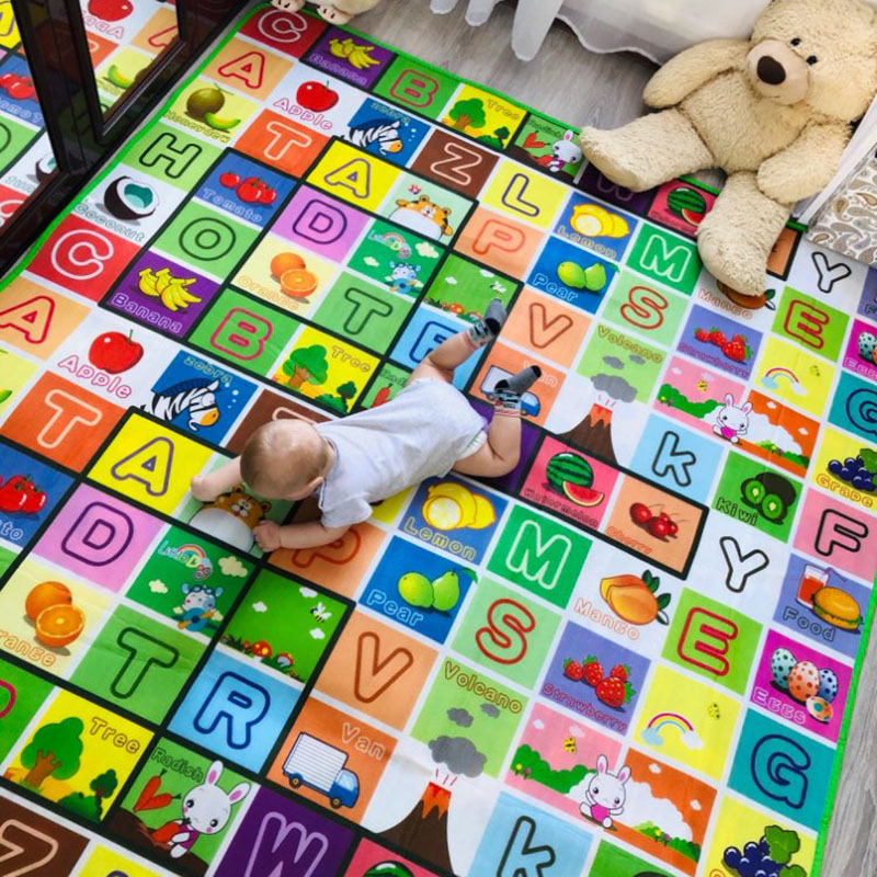 180*120cm Baby Play Mat Childr - Repotting Mat ulasan dan harga