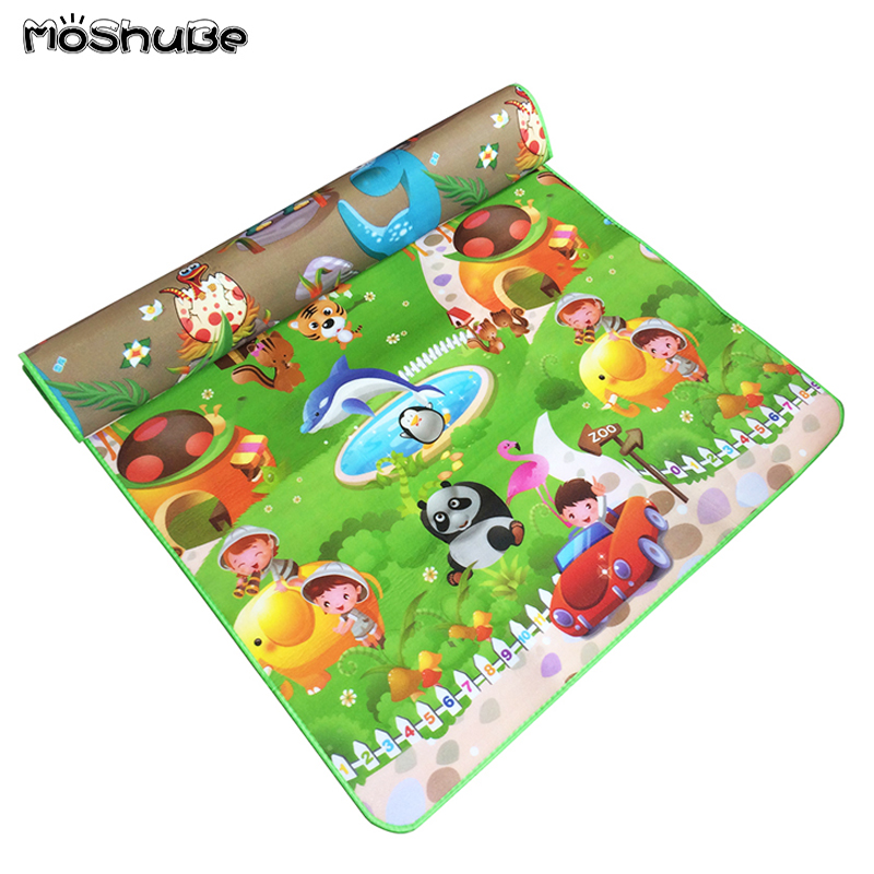 180*120cm Baby Play Mat Childr - Repotting Mat ulasan dan harga