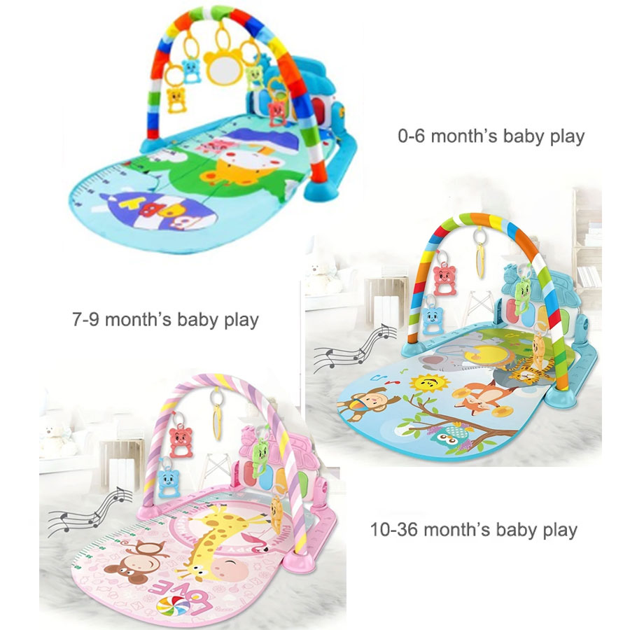 Baby Music Rack Play Mat Baby  - Repotting Mat ulasan dan harga