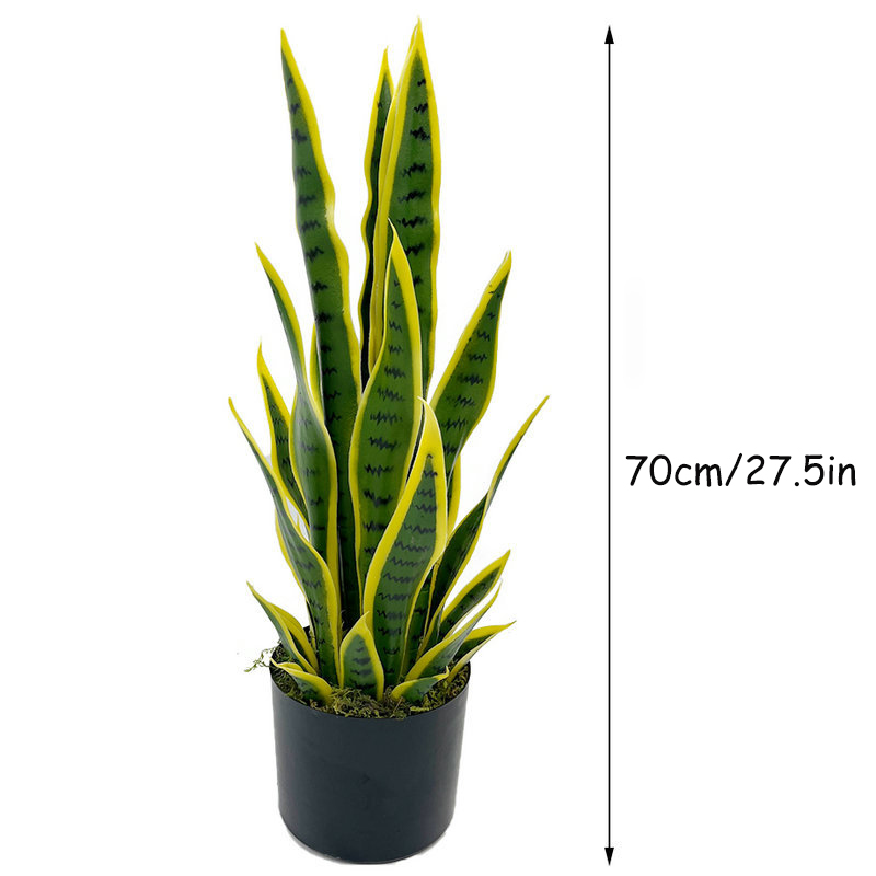 40-100cm Artificial Sansevieri - Fiddle Leaf Fig ulasan dan harga