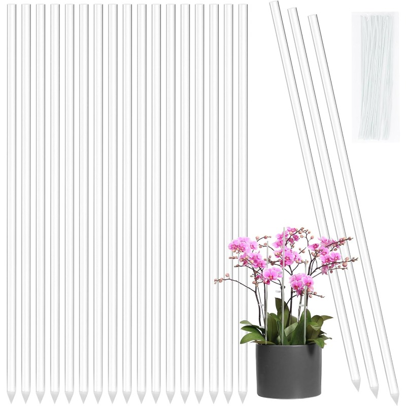 Reusable Clear Flower Support  - Plant Support Stake ulasan dan harga