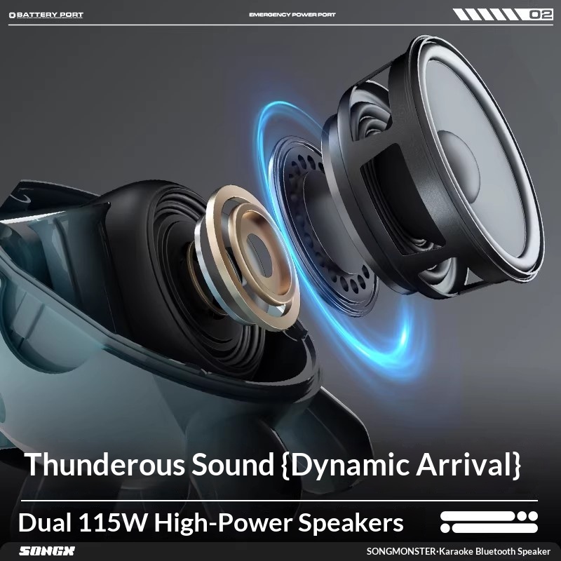 SONGX Audio Dual Microphone Du - Monstera ulasan dan harga