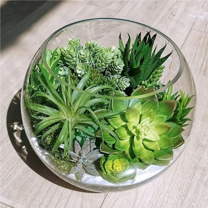 10/20Pcs PVC Succulents Plants - Snake Plant ulasan dan harga